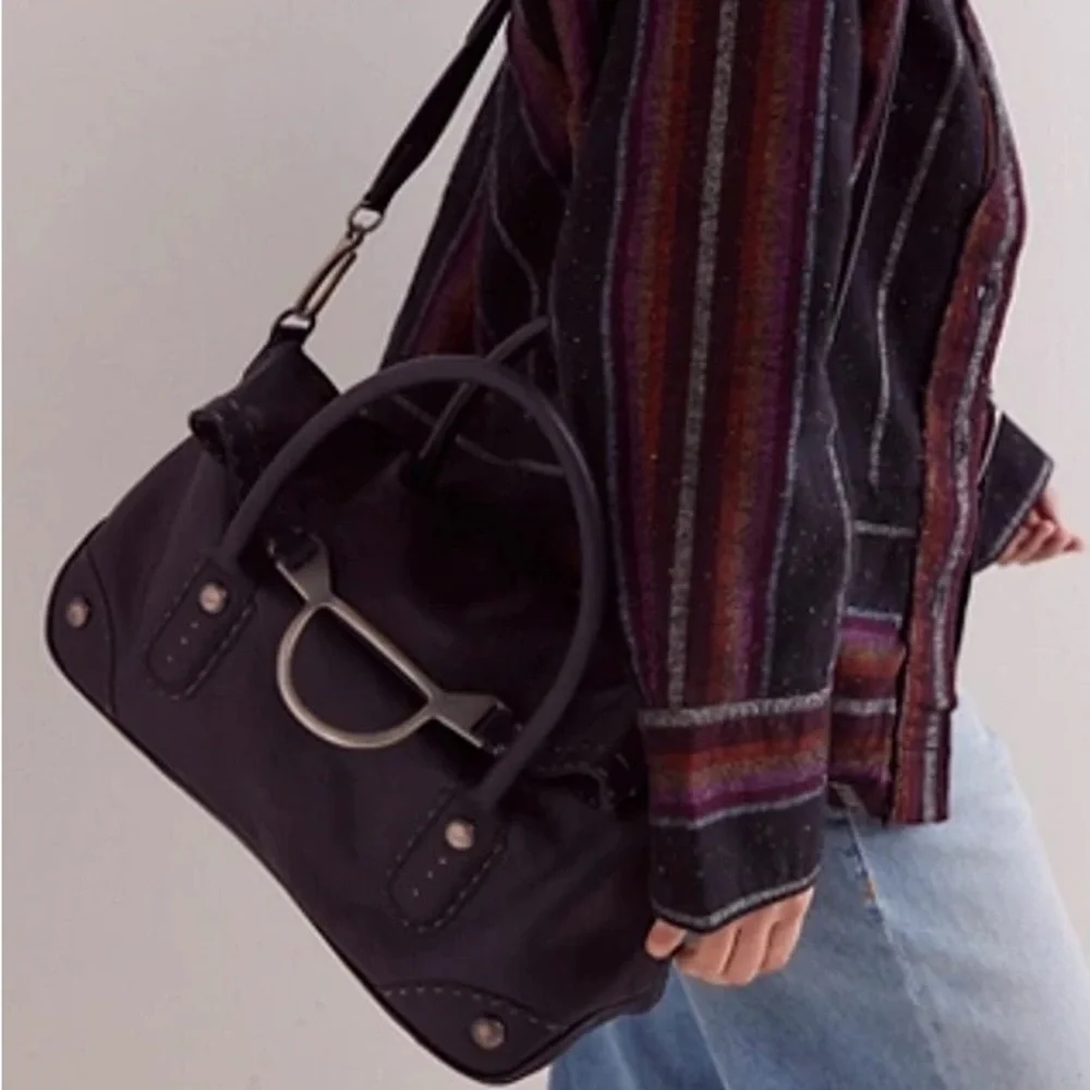 Free People Leather Satchel Handbag